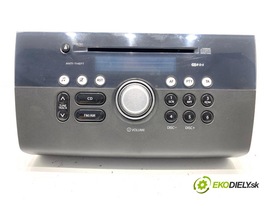 SUZUKI SWIFT III liftback 2006 68 kW 1.3 (RS 413) 1328 RADIO 39101-62J0 (Audio zariadenie)