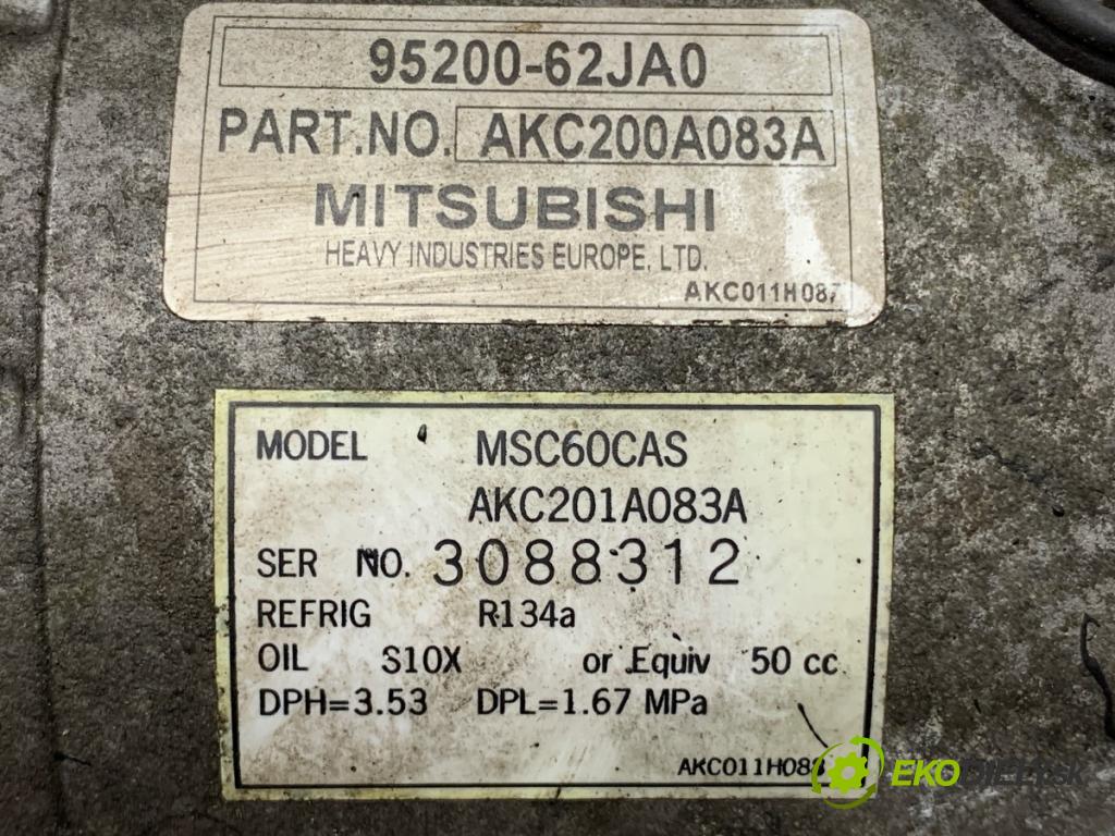 SUZUKI SWIFT III liftback 2006 68 kW 1.3 (RS 413) 1328 Kompresor klimatizácie 95200-62JA0 (Kompresor klimatizácie)