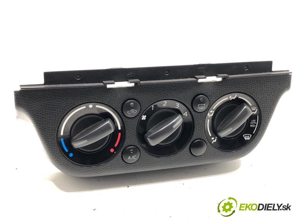 SUZUKI SWIFT III liftback 2006 68 kW 1.3 (RS 413) 1328 Panel ovládania kúrenia  (Prepínacie páčky pod volantom)