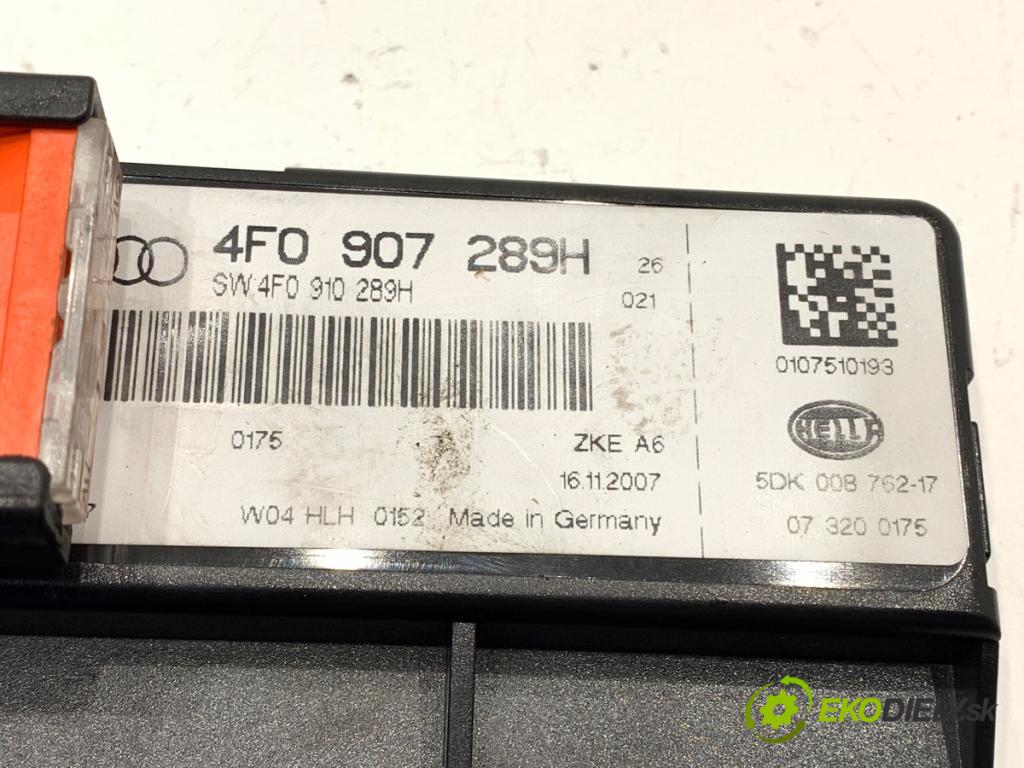 AUDI A6 C6 Kombi 2007 103 kW 2.0 TDI 1968 Modul komfortu 4F0907289H (Modul komfortu)