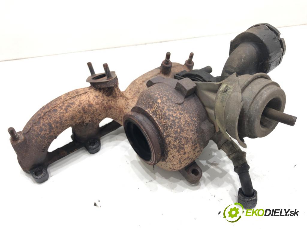 VW GOLF V Kombi 2007 77 kW 1.9 TDI 1896 turbo 03G253014F (Kompletní turbodmychadlo)