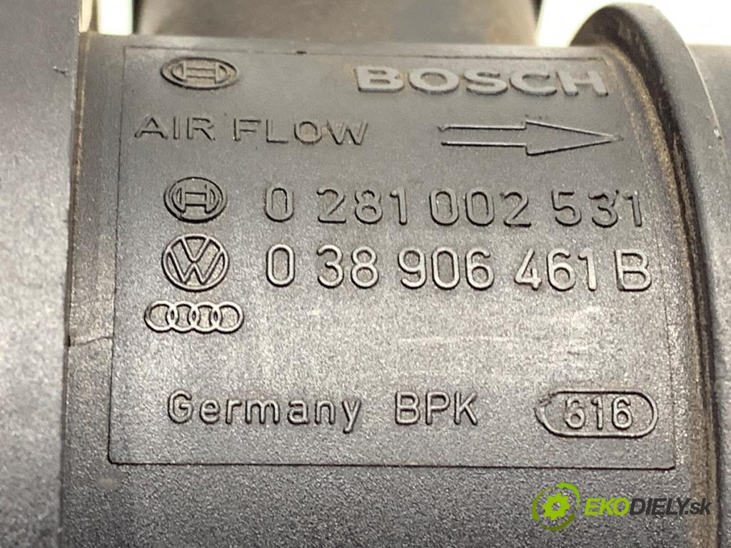 VW GOLF V Kombi 2007 77 kW 1.9 TDI 1896 Váha vzduchu 038906461B (Váha vzduchu)