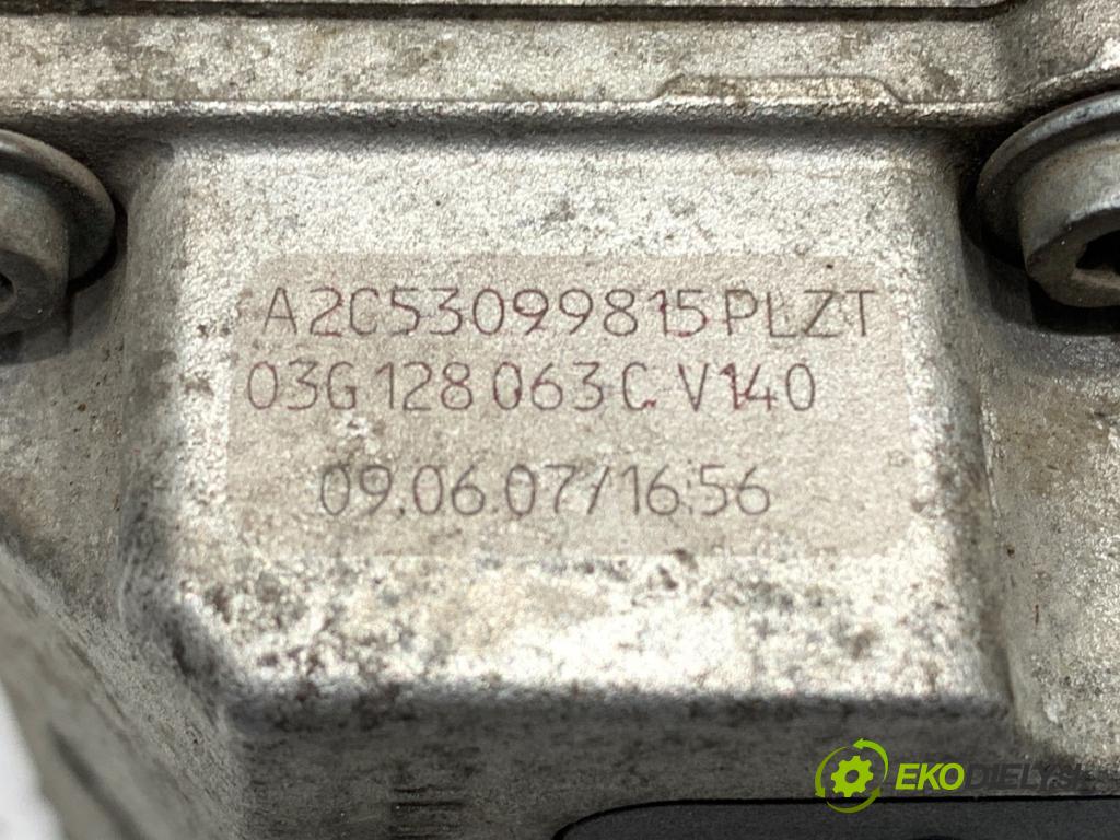 VW GOLF V Kombi 2007 77 kW 1.9 TDI 1896 Škrtiaca klapka 03G128063C (Škrtiaca klapka)