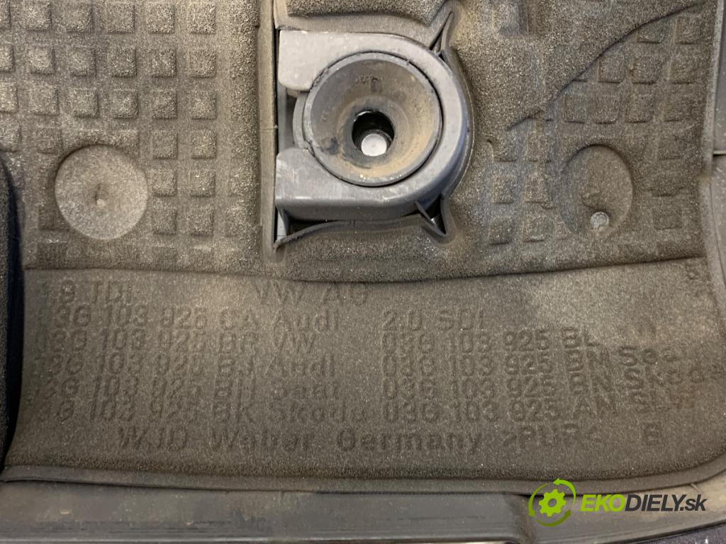 VW GOLF V Kombi 2007 77 kW 1.9 TDI 1896 Kryt Motor  (Kryt motora)