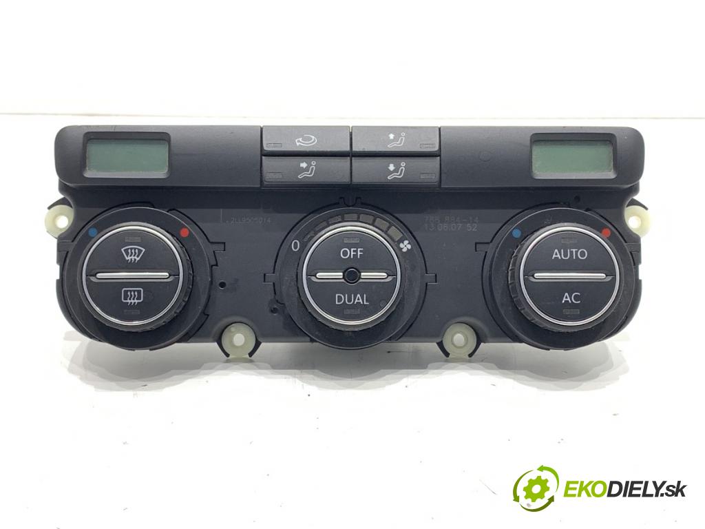 VW GOLF V Kombi 2007 77 kW 1.9 TDI 1896 Panel ovládania kúrenia 1K0907044BR (Prepínacie páčky pod volantom)