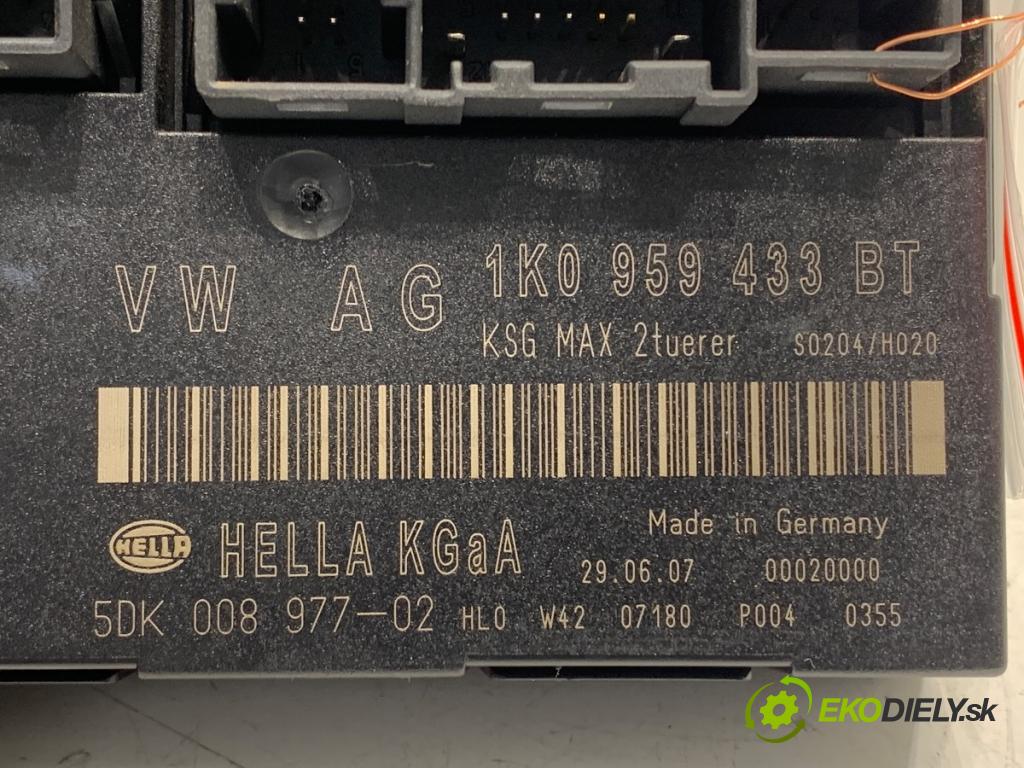 VW GOLF V Kombi 2007 77 kW 1.9 TDI 1896 Modul svetiel 1K0959433BT (Riadiaca jednotka ostatné)