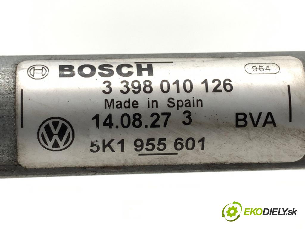 VW GOLF V Kombi 2007 77 kW 1.9 TDI 1896 Mechanizmus stieračov predný 5K1955601 (Motorček stieračov predný)