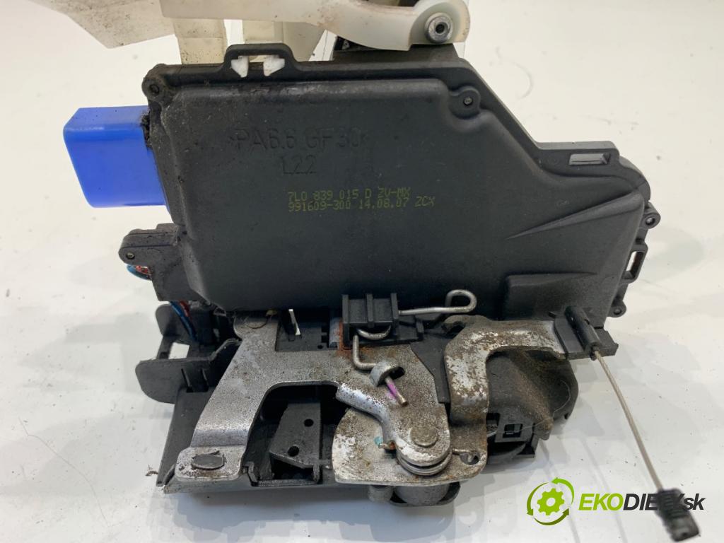 VW GOLF V Kombi 2007 75 kW 1.6 1595 zámok dveře levý zadní část 7L0839015D