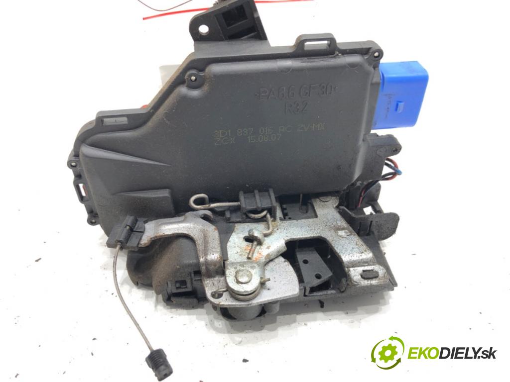 VW GOLF V Kombi 2007 75 kW 1.6 1595 zámok dveře pravý přední část 3D1837016AC