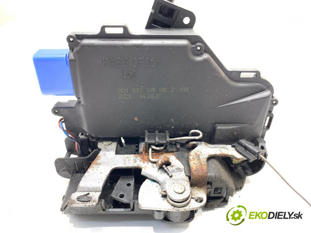VW GOLF V Kombi 2007 75 kW 1.6 1595 zámok dveře levý přední část 3D1837015AB