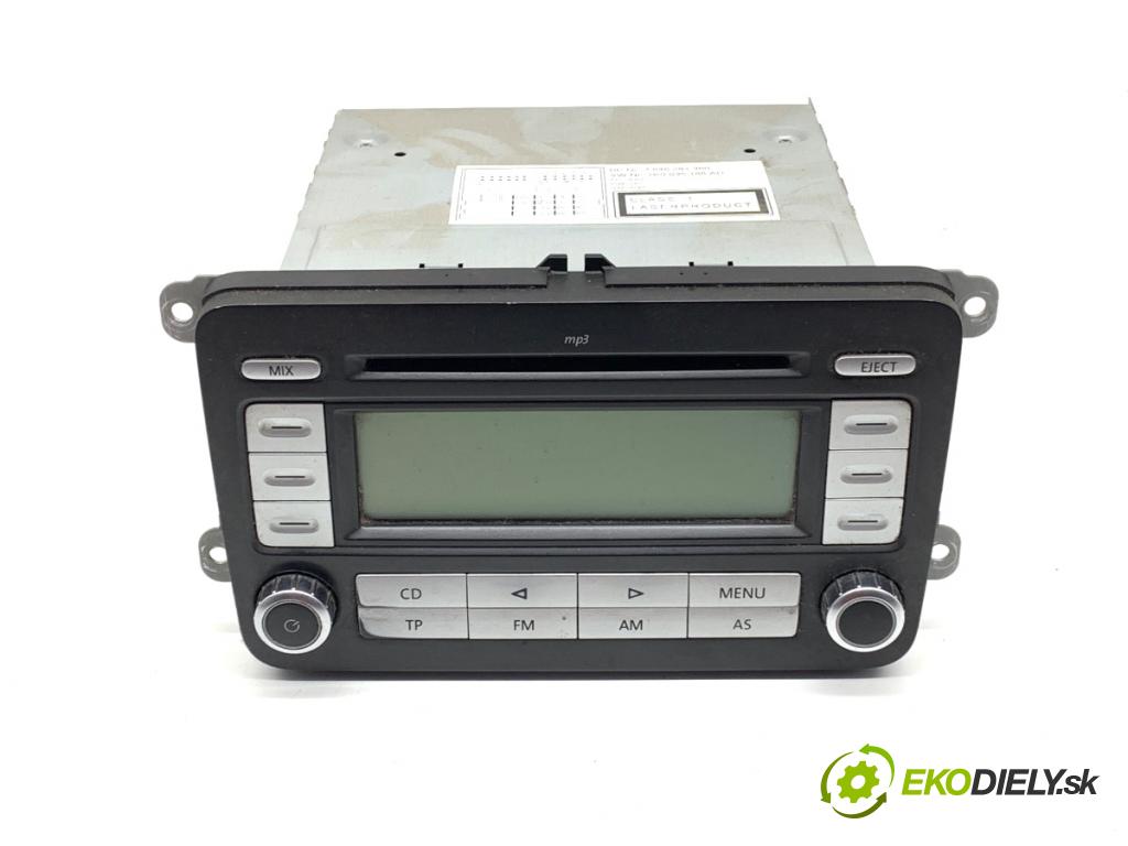 VW GOLF V Kombi 2007 75 kW 1.6 1595 RADIO 1K0035186AD (Audio zariadenie)