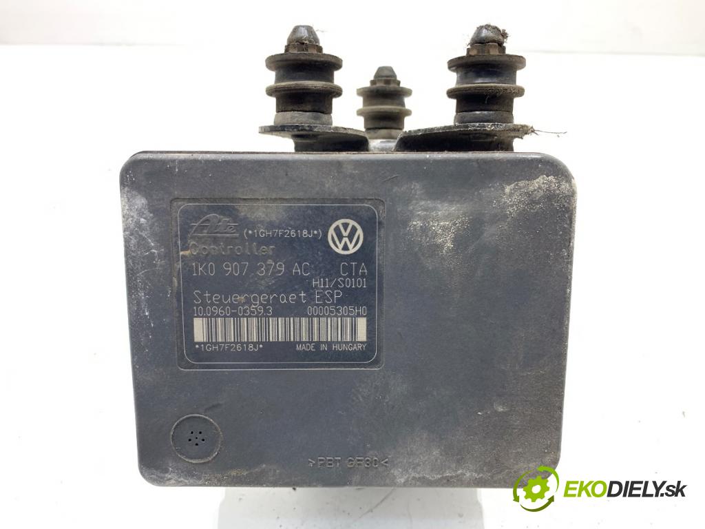 VW GOLF V Kombi 2007 75 kW 1.6 1595 Pumpa ABS 1K0907379AC (Pumpa ABS)