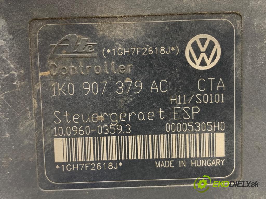 VW GOLF V Kombi 2007 75 kW 1.6 1595 Pumpa ABS 1K0907379AC (Pumpa ABS)