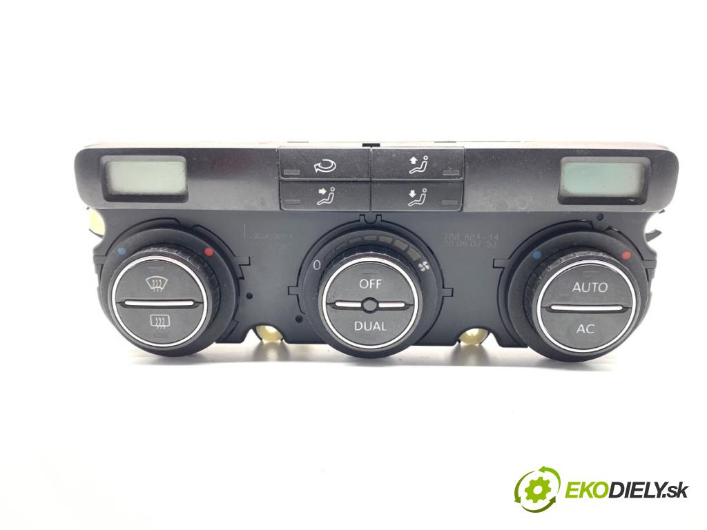 VW GOLF V Kombi 2007 75 kW 1.6 1595 Panel ovládania kúrenia 1K0907044BR (Prepínacie páčky pod volantom)