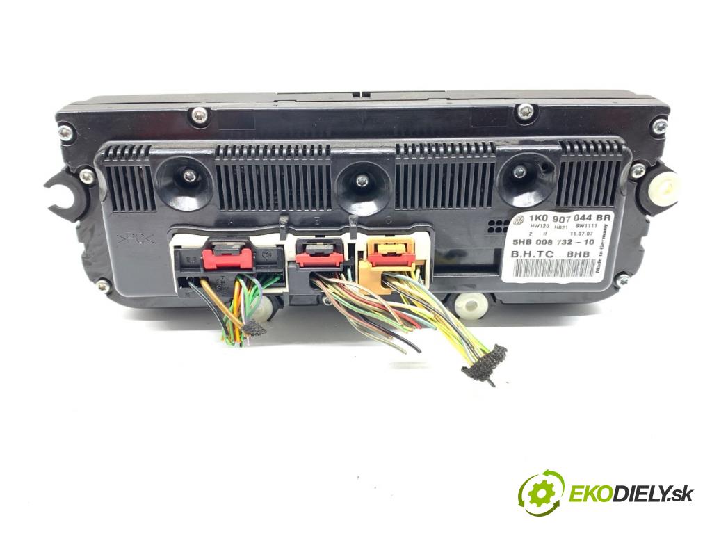 VW GOLF V Kombi 2007 75 kW 1.6 1595 Panel ovládania kúrenia 1K0907044BR (Prepínacie páčky pod volantom)