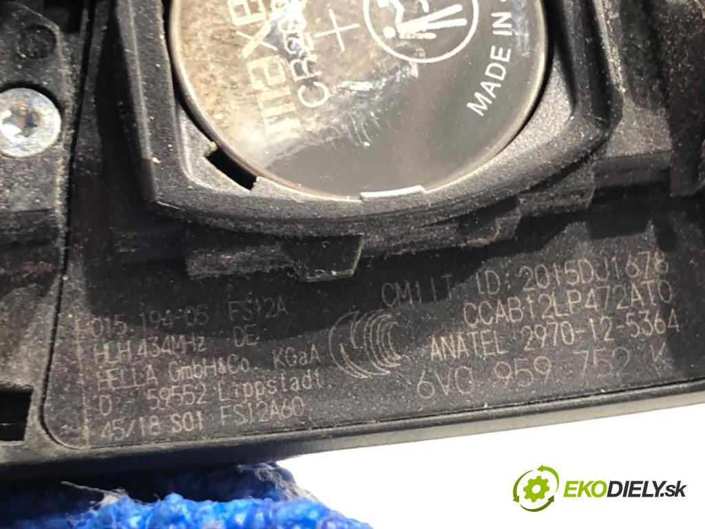 SKODA FABIA III liftback 2018 55 kW 1.0 999 spinačka 1K0905851 (Spínacia skrinka)