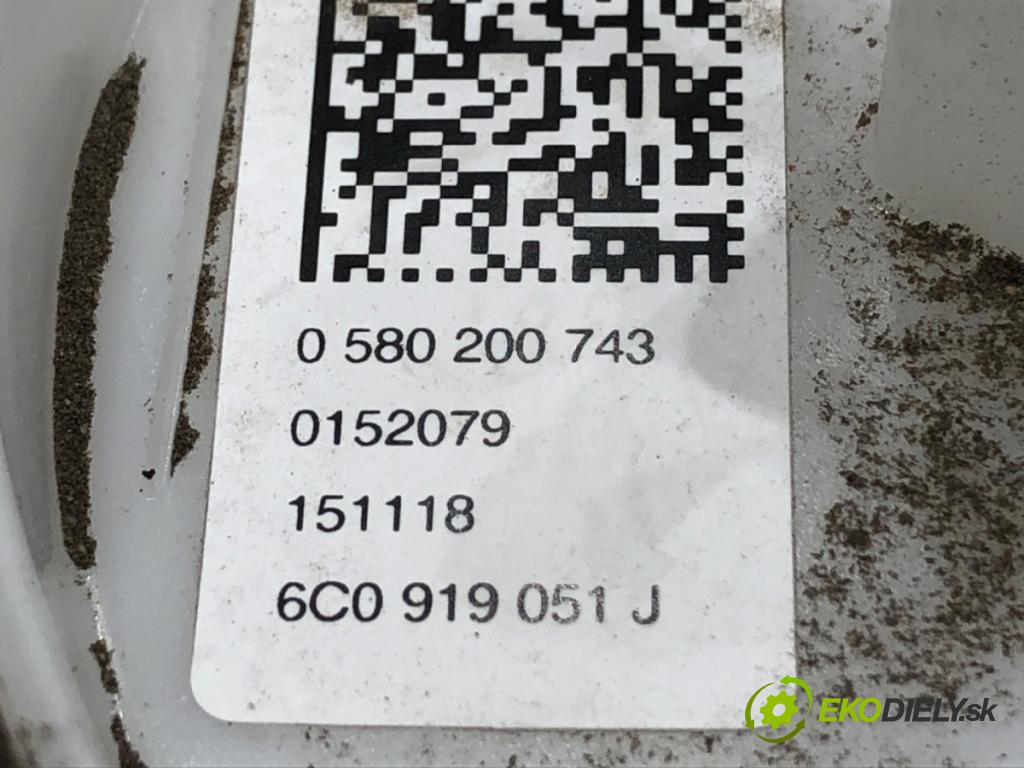 SKODA FABIA III liftback 2018 55 kW 1.0 999 pumpa paliva 6C0919051J