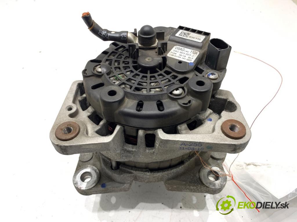 SKODA FABIA III liftback 2018 55 kW 1.0 999 Alternátor 04C903023J (Alternátor)