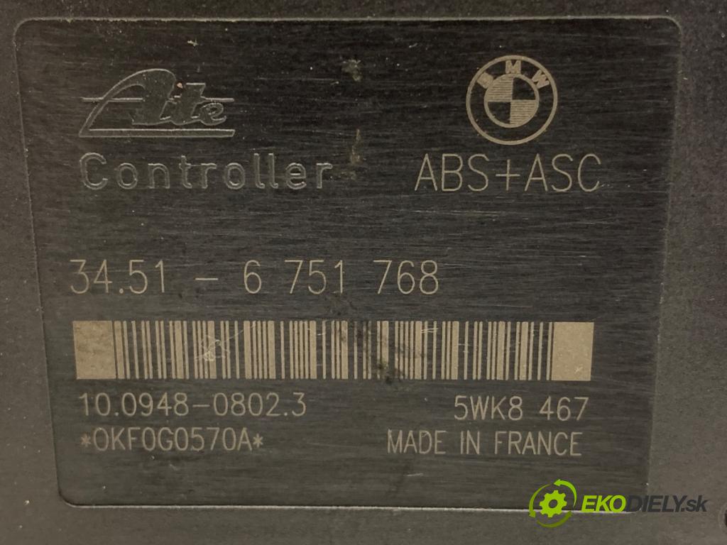 BMW E46 sedan 2000 100 kW 320 d 1951 Pumpa ABS 6751767 (Pumpa ABS)