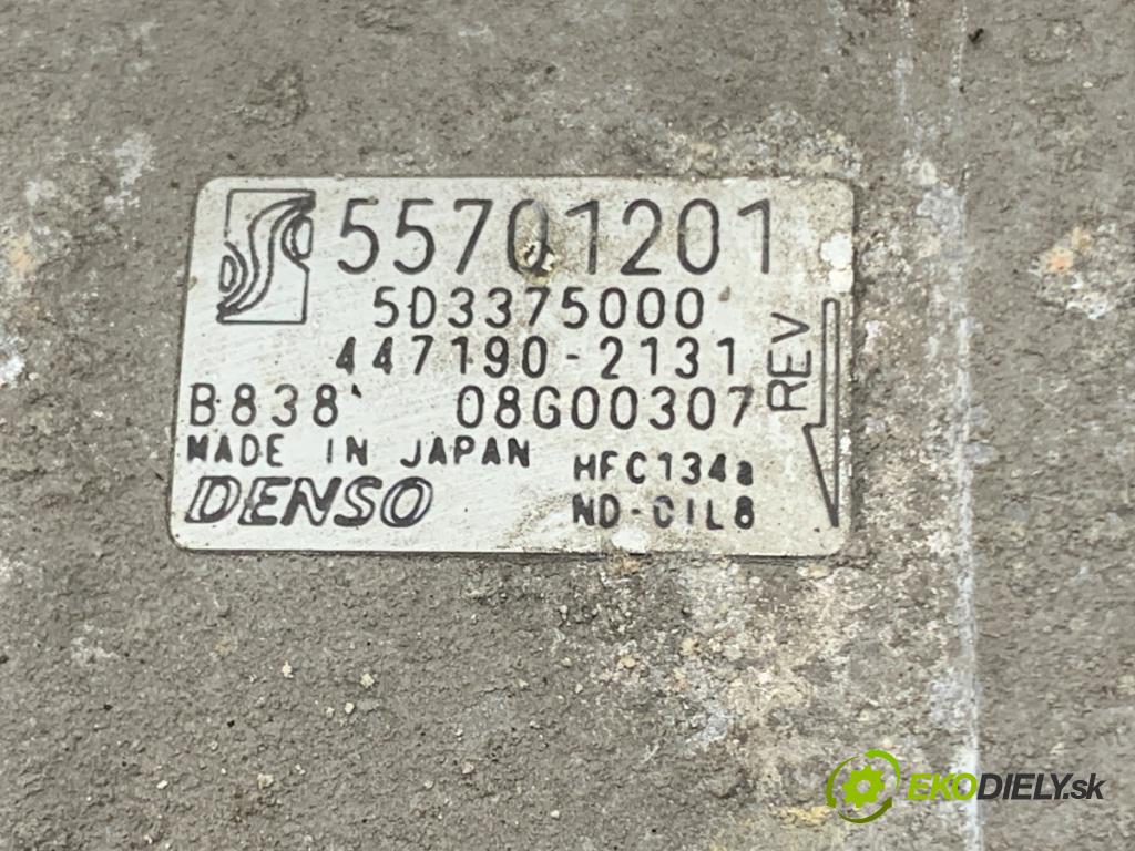 FIAT GRANDE PUNTO liftback 2005 96 kW 1.9 D Multijet 1910 Kompresor klimatizácie 447190-2131 (Kompresor klimatizácie)