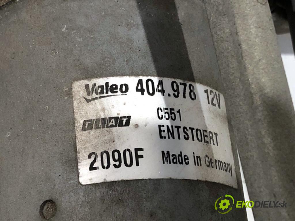 FIAT GRANDE PUNTO liftback 2005 96 kW 1.9 D Multijet 1910 Mechanizmus stieračov predný 404978 (Motorček stieračov predný)