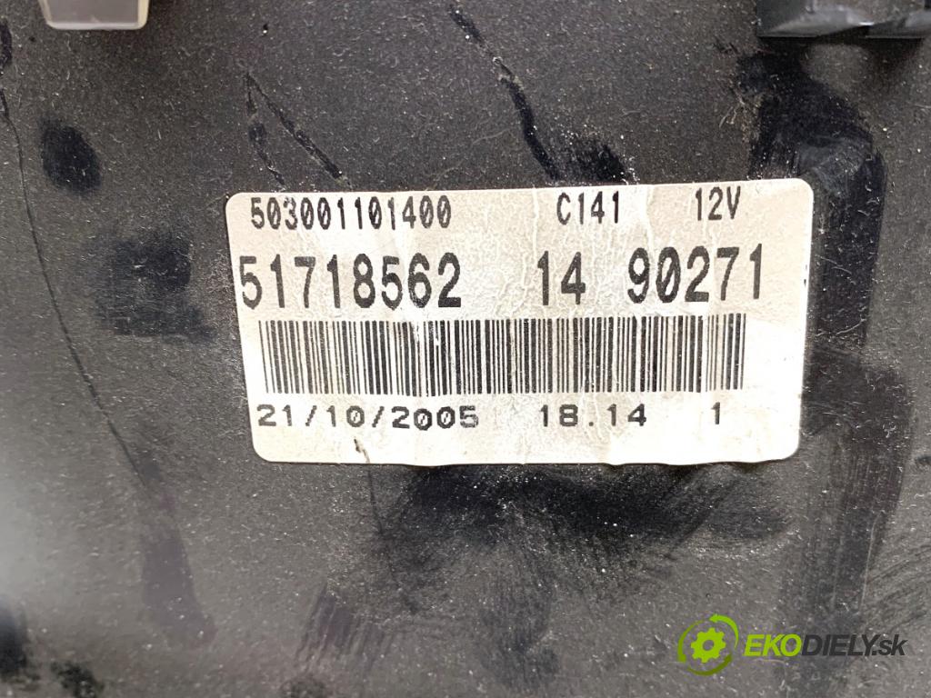 FIAT GRANDE PUNTO liftback 2005 96 kW 1.9 D Multijet 1910 prístrojovka 51718562 (Přístrojová deska)