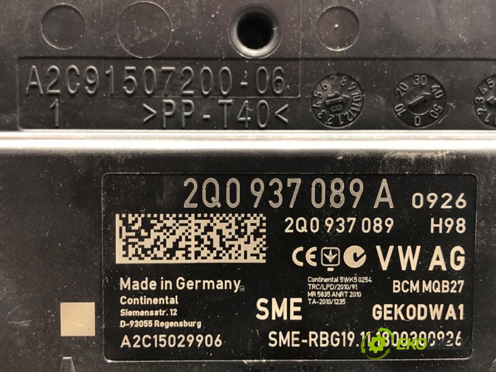 SKODA FABIA III liftback 2018 55 kW 1.0 999 Modul komfortu 2Q0937089A (Modul komfortu)