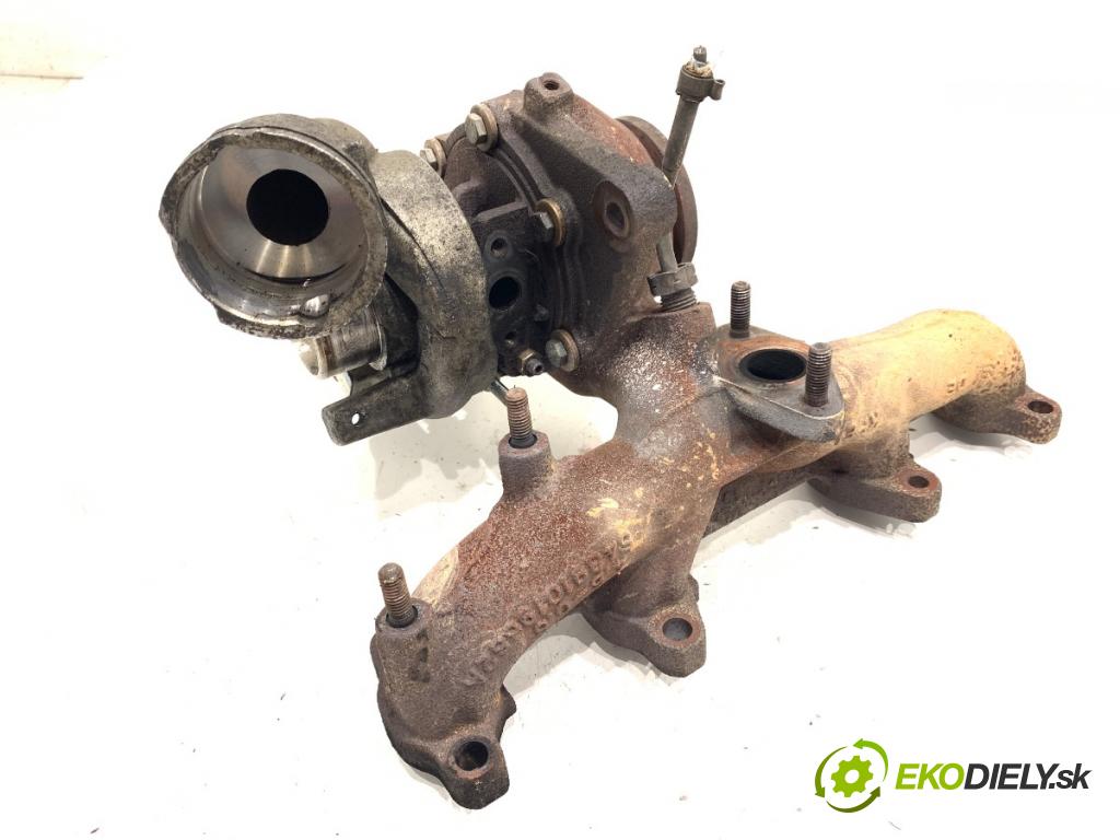 SKODA ROOMSTER nadwozie wielkoprzestrzenne (MPV) 2007 77 kW 1.9 TDI 1896 turbo 03G253014D (Kompletní turbodmychadlo)