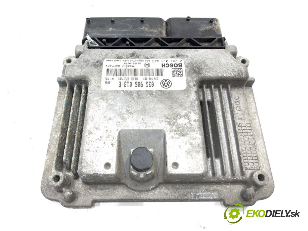 SKODA ROOMSTER nadwozie wielkoprzestrzenne (MPV) 2007 77 kW 1.9 TDI 1896 riadiaca jednotka Motor 03G906013E (Riadiaca jednotka)