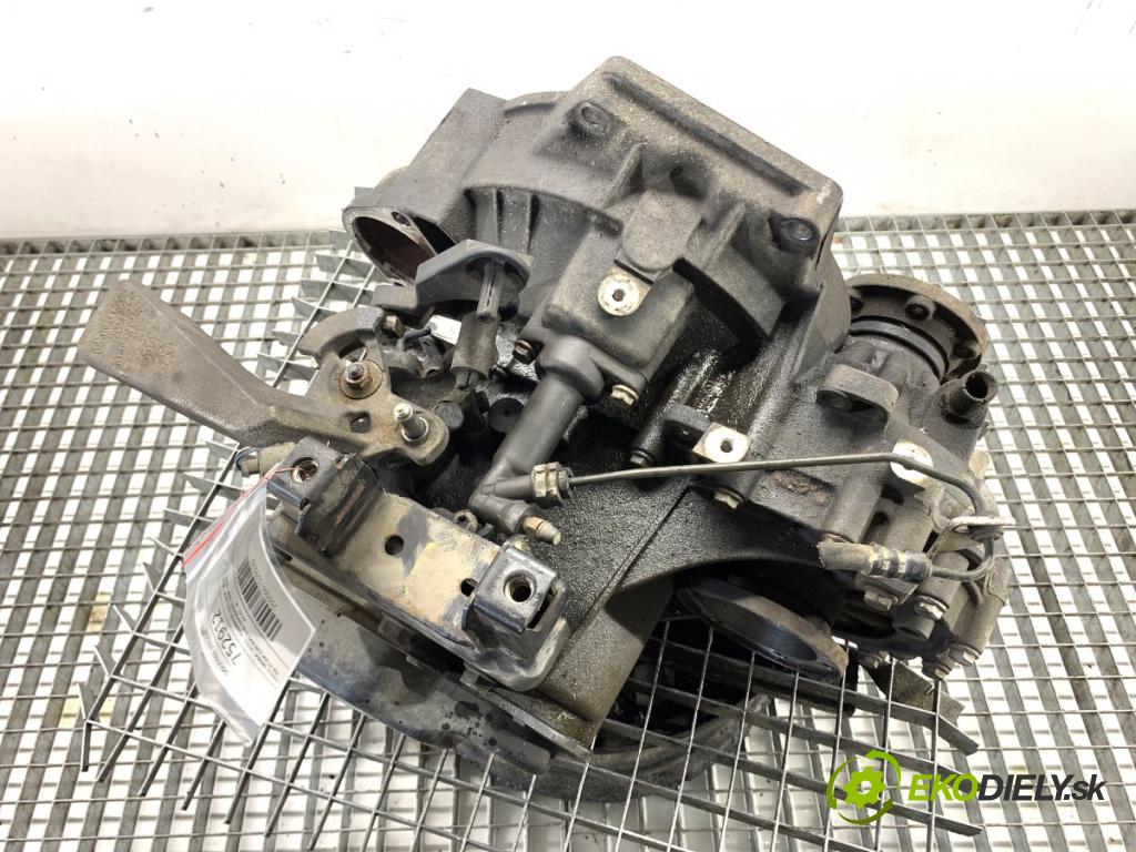 SKODA ROOMSTER nadwozie wielkoprzestrzenne (MPV) 2007 77 kW 1.9 TDI 1896 Prevodovka JXZ (Prevodovka)