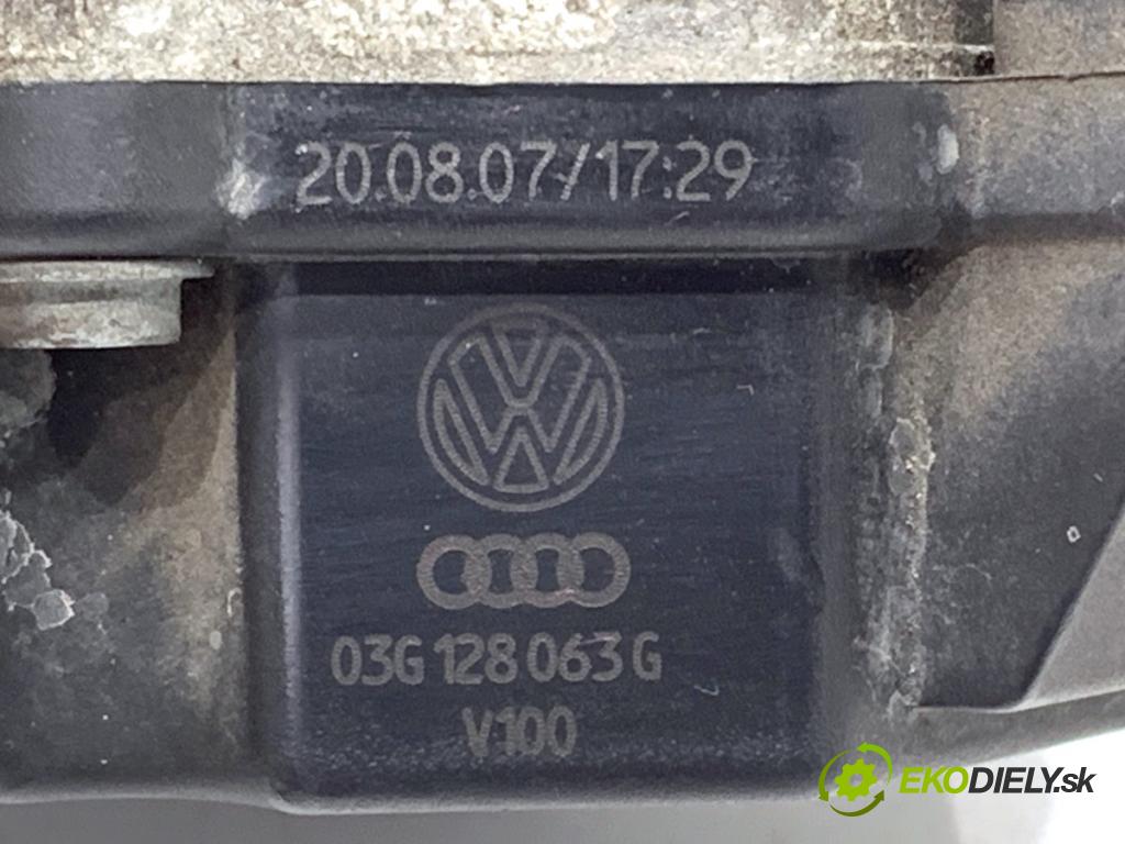SKODA ROOMSTER nadwozie wielkoprzestrzenne (MPV) 2007 77 kW 1.9 TDI 1896 Škrtiaca klapka 03G128063G (Škrtiaca klapka)