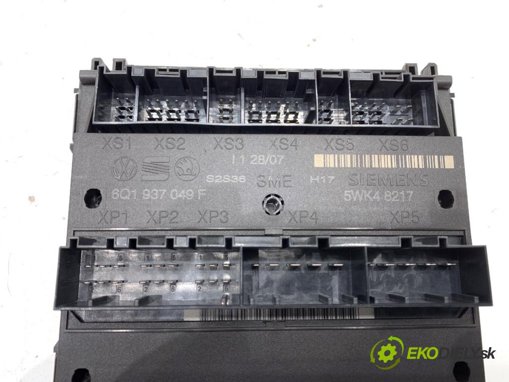 SKODA ROOMSTER nadwozie wielkoprzestrzenne (MPV) 2007 77 kW 1.9 TDI 1896 Modul komfortu 6Q1937049F (Modul komfortu)