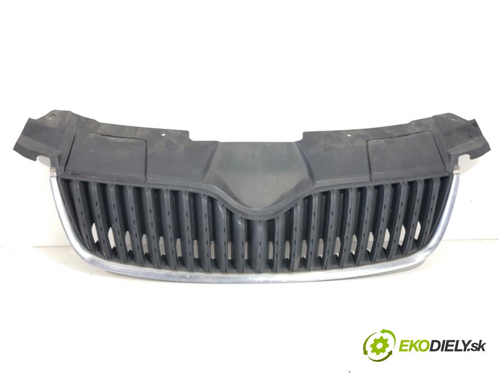 SKODA ROOMSTER nadwozie wielkoprzestrzenne (MPV) 2007 77 kW 1.9 TDI 1896 Mriežka maska 5J0853668A (Mriežka predná (maska chladiča))