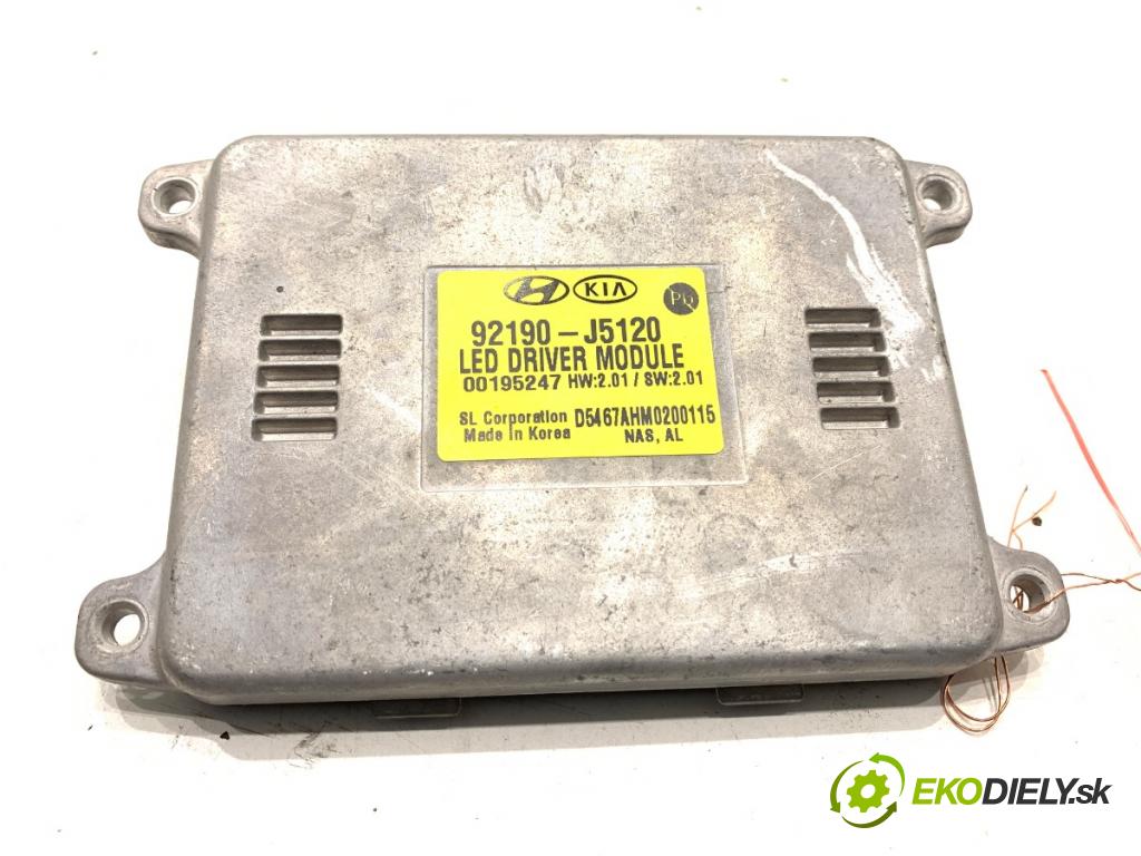 KIA STINGER liftback 2019 272 kW 3.3 T-GDi 4WD 3342 Menič XENON 92190-J5120 (Riadiaca jednotka xenónu)