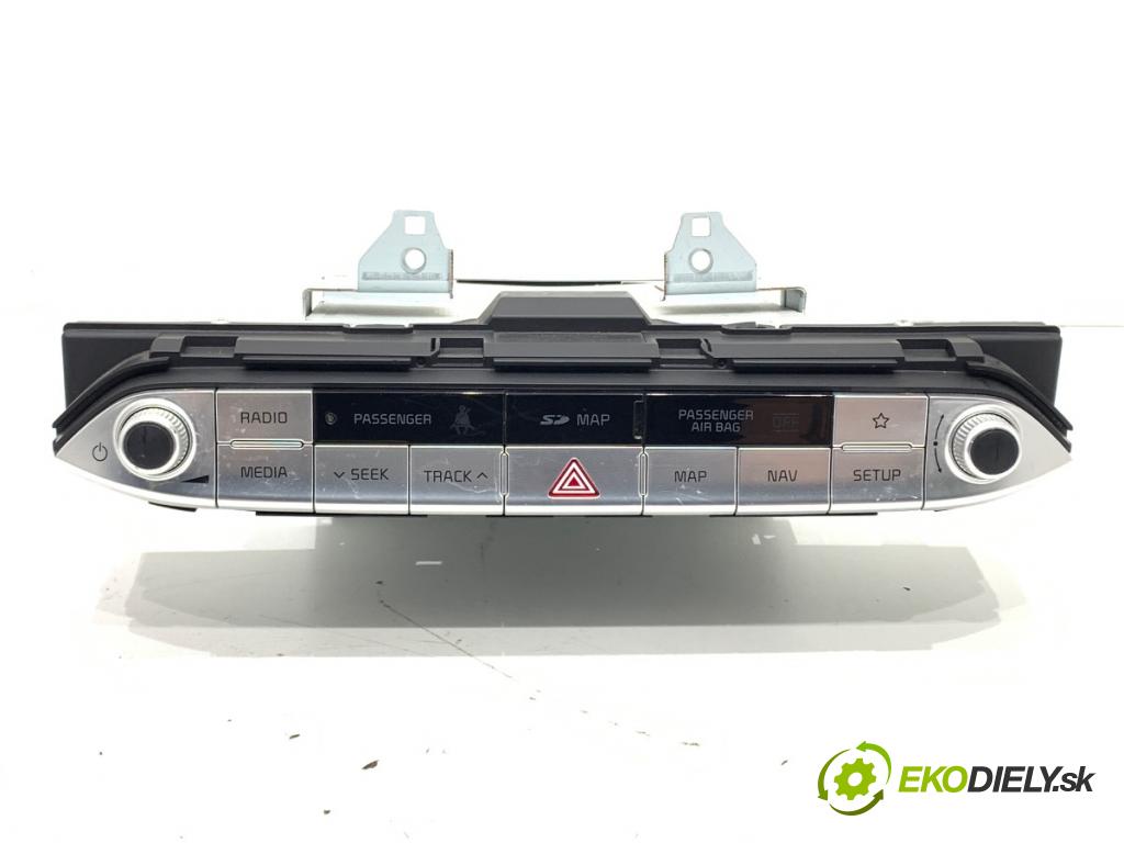 KIA STINGER liftback 2019 272 kW 3.3 T-GDi 4WD 3342 RADIO 96560-J5761FHV (Audio zariadenie)