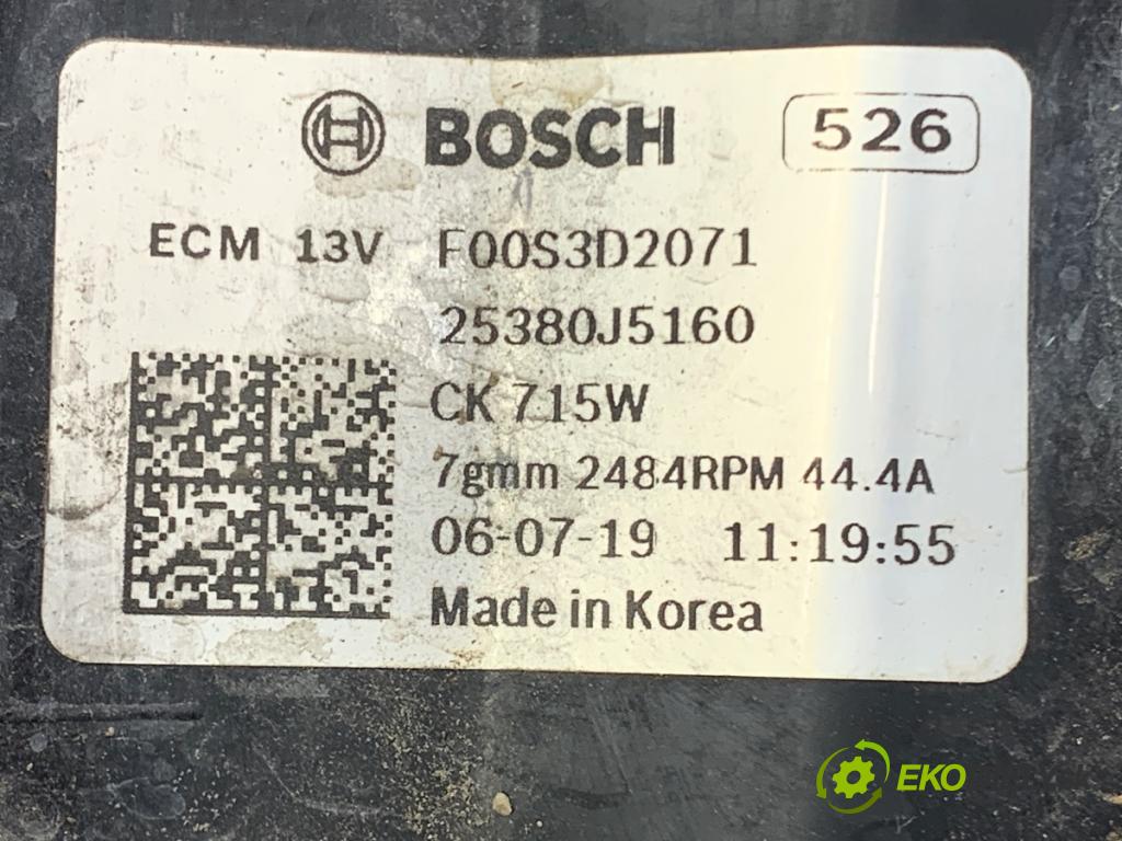 KIA STINGER liftback 2019 272 kW 3.3 T-GDi 4WD 3342 ventilátor chladiče 25380J5160 (Ventilátor)