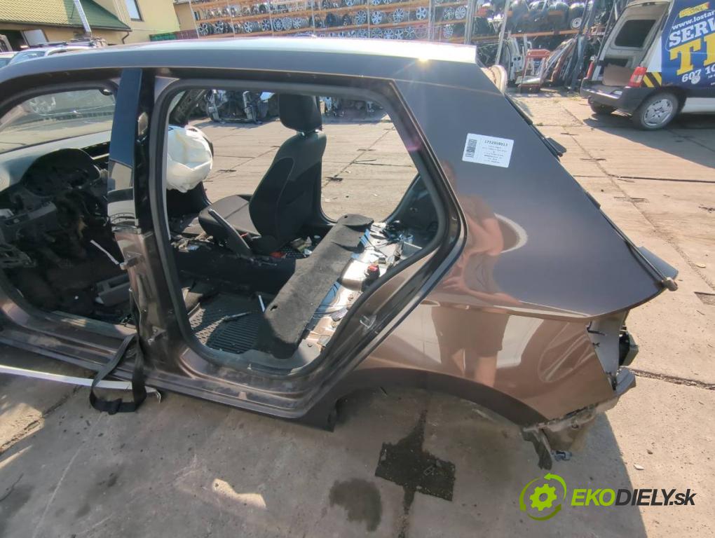 SKODA FABIA III liftback 2018 55 kW 1.0 999 KAROSERIA ČTVRŤÁK blatník zadní část levý pravý práh střecha PODŁUŻNICA levý pravý