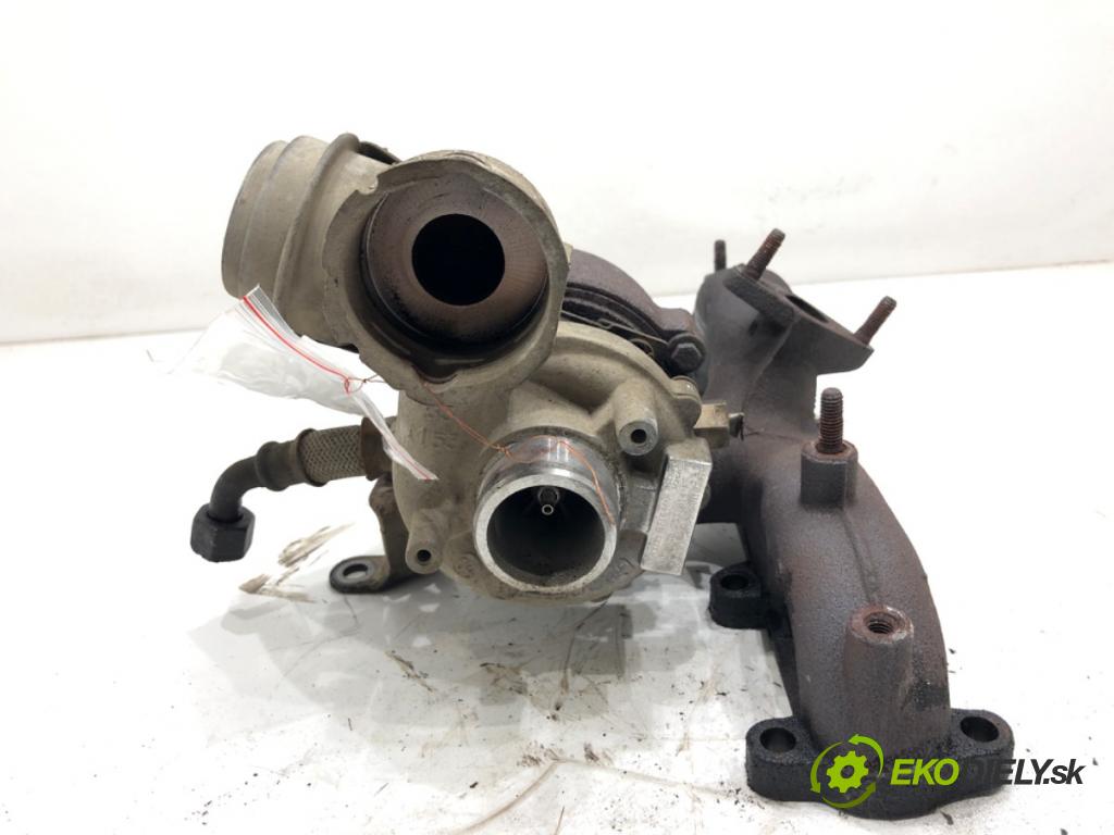 VW GOLF V liftback 2007 77 kW 1.9 TDI 1896 turbo 03G253014F (Kompletní turbodmychadlo)