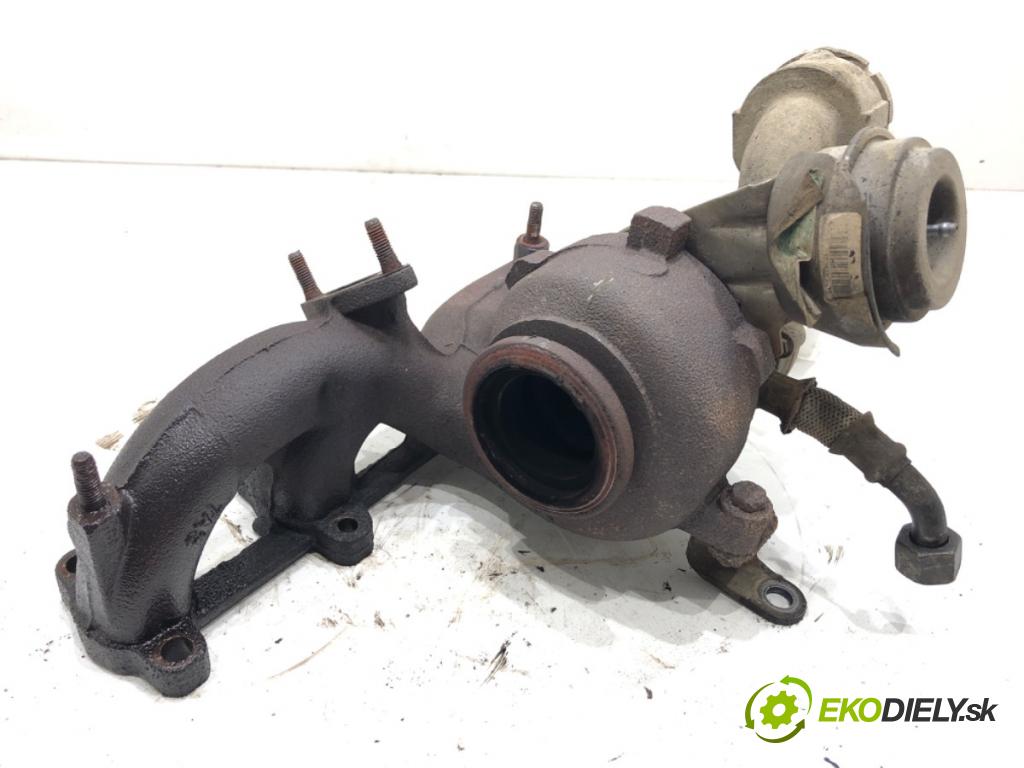 VW GOLF V liftback 2007 77 kW 1.9 TDI 1896 turbo 03G253014F (Kompletní turbodmychadlo)
