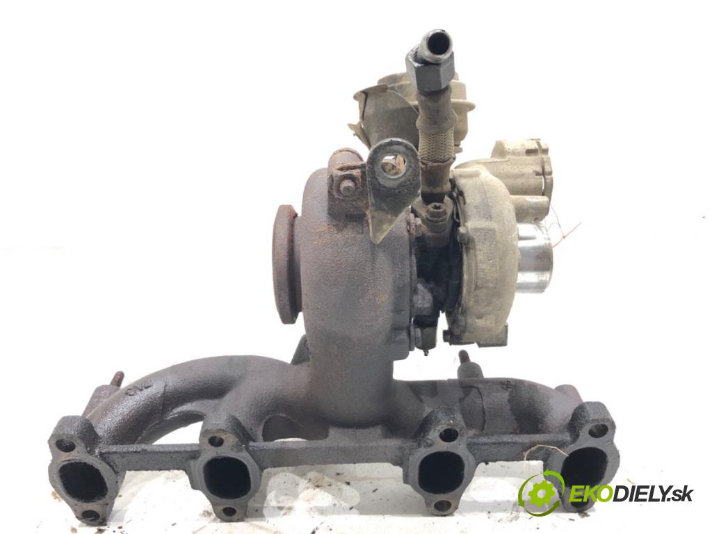 VW GOLF V liftback 2007 77 kW 1.9 TDI 1896 turbo 03G253014F (Kompletní turbodmychadlo)