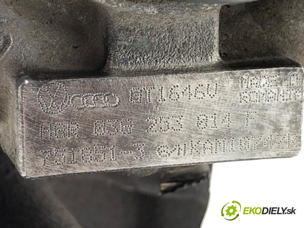 VW GOLF V liftback 2007 77 kW 1.9 TDI 1896 turbo 03G253014F (Kompletní turbodmychadlo)
