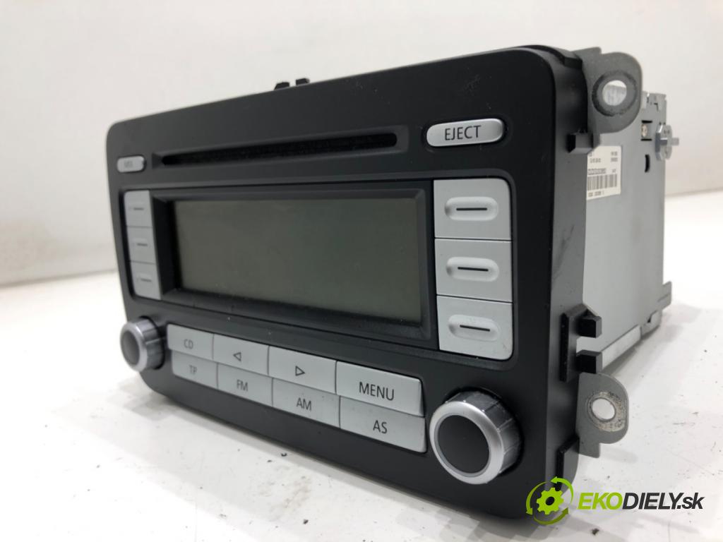 VW GOLF V liftback 2007 77 kW 1.9 TDI 1896 RADIO 1K0035186T (Audio zariadenie)