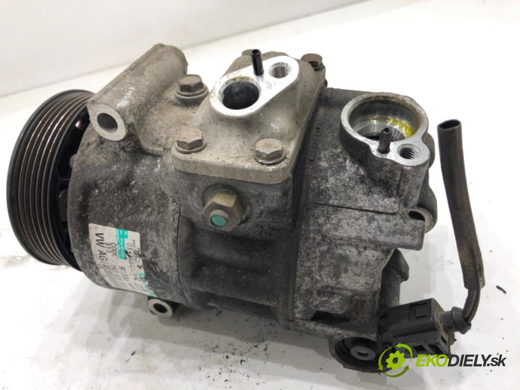 VW GOLF V liftback 2007 77 kW 1.9 TDI 1896 Kompresor klimatizácie 1K0820859F (Kompresor klimatizácie)
