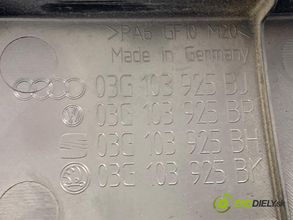 VW GOLF V liftback 2007 77 kW 1.9 TDI 1896 Kryt Motor 03G103925BR (Kryt motora)