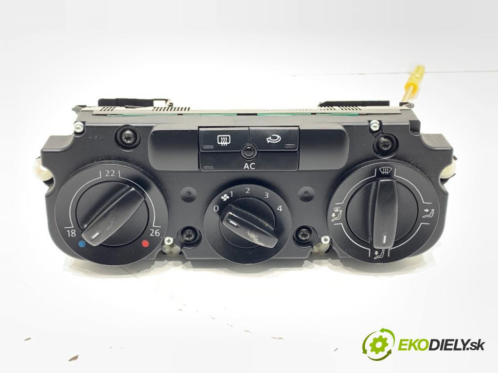 VW GOLF V liftback 2007 77 kW 1.9 TDI 1896 Panel ovládania kúrenia  (Prepínacie páčky pod volantom)