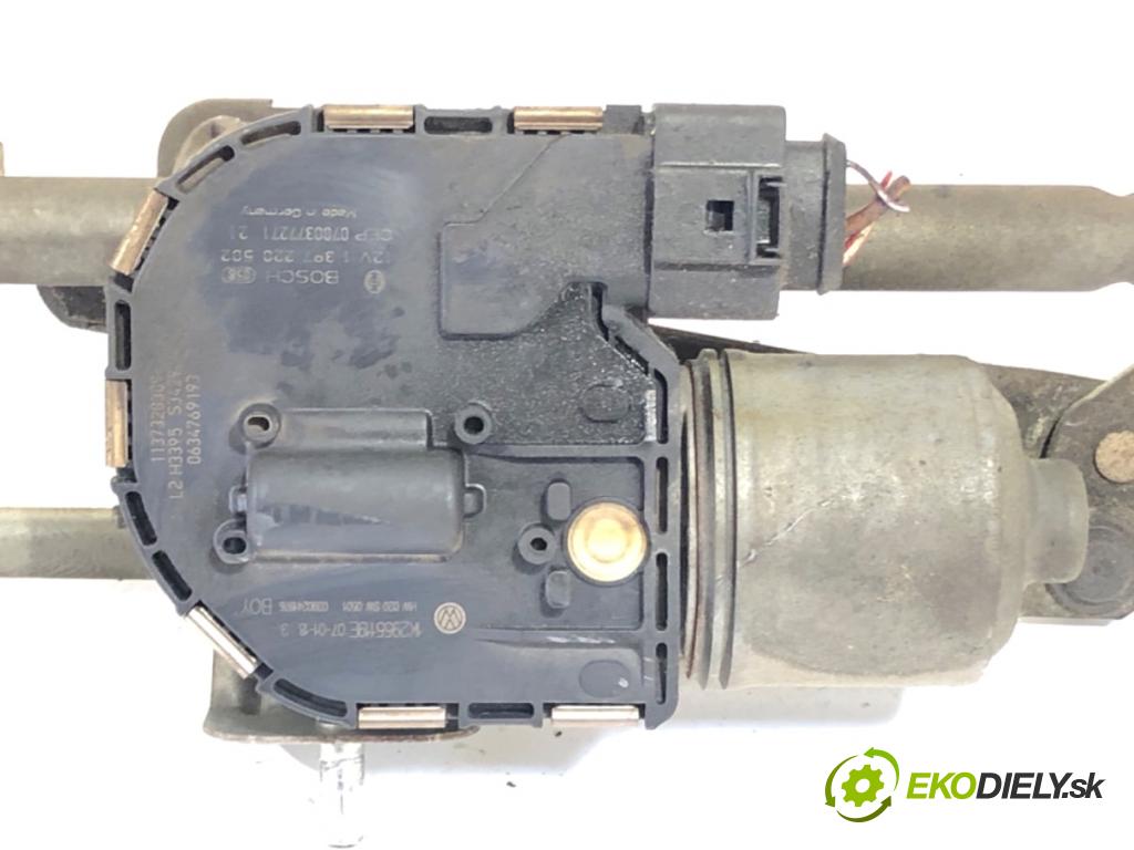 VW GOLF V liftback 2007 77 kW 1.9 TDI 1896 Mechanizmus stieračov predný 1K2955119E (Motorček stieračov predný)