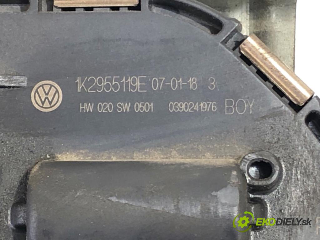 VW GOLF V liftback 2007 77 kW 1.9 TDI 1896 Mechanizmus stieračov predný 1K2955119E (Motorček stieračov predný)