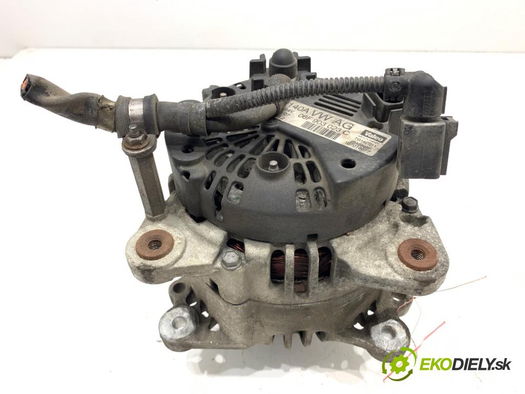 VW GOLF V liftback 2007 77 kW 1.9 TDI 1896 Alternátor 06F903023C (Alternátor)