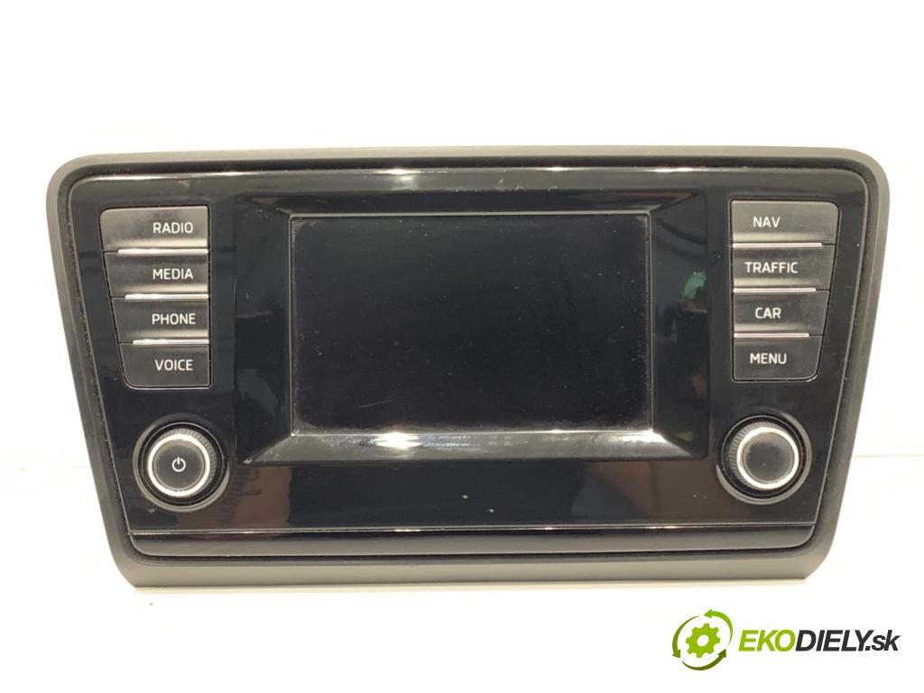 SKODA OCTAVIA III Kombi 2015 77 kW 1.6 TDI 1598 RADIO 5E0919605D (Audio zariadenie)