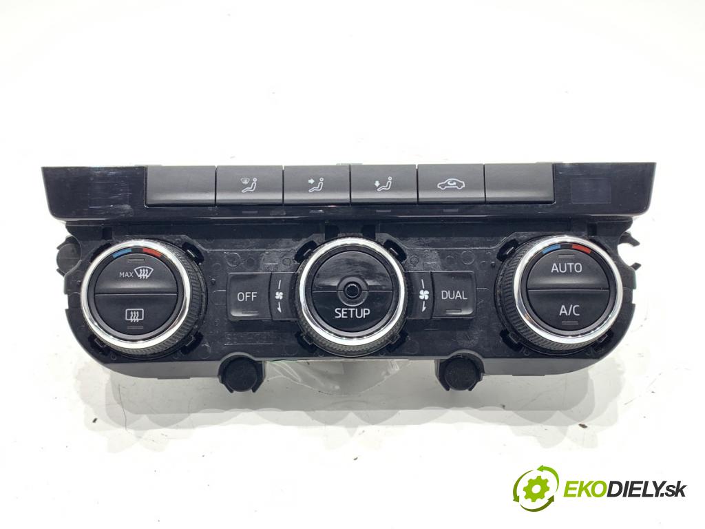 SKODA OCTAVIA III Kombi 2015 77 kW 1.6 TDI 1598 Panel ovládania kúrenia 5E0907044K (Prepínacie páčky pod volantom)